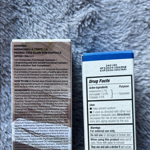 SKIN1004 Centella Ampoule & Round Lab Sunscreen Set - Picture 2 of 3